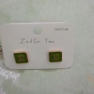 Luxe Fashion Square Earrings